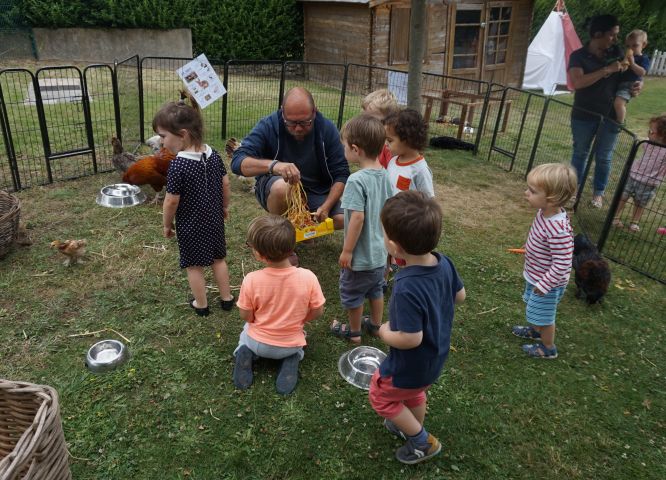 Juillet, Lézards au jardin : rencontre avec les animaux de la ferme itinérante